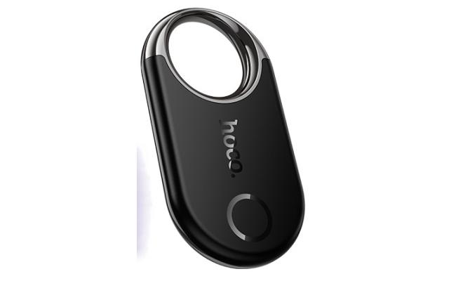 HOCO E98A Starry Wireless Anti-Loss Device for Android – Mini Bluetooth Tracker for Keys, Wallet, Bags & Pets, Smart Finder Tag - Black